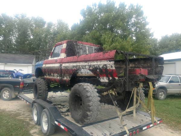 mudding truck