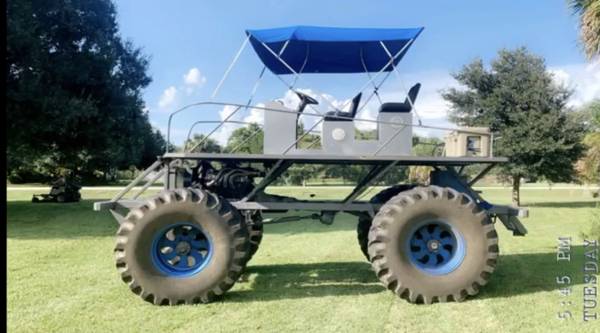 Swamp Buggies: Mud Machines Custom-built For Racing In Florida Swamps 