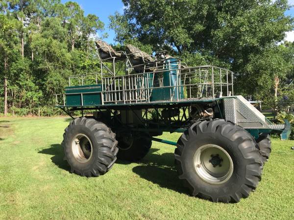 Swamp Buggies: Mud Machines Custom-built For Racing In Florida Swamps 